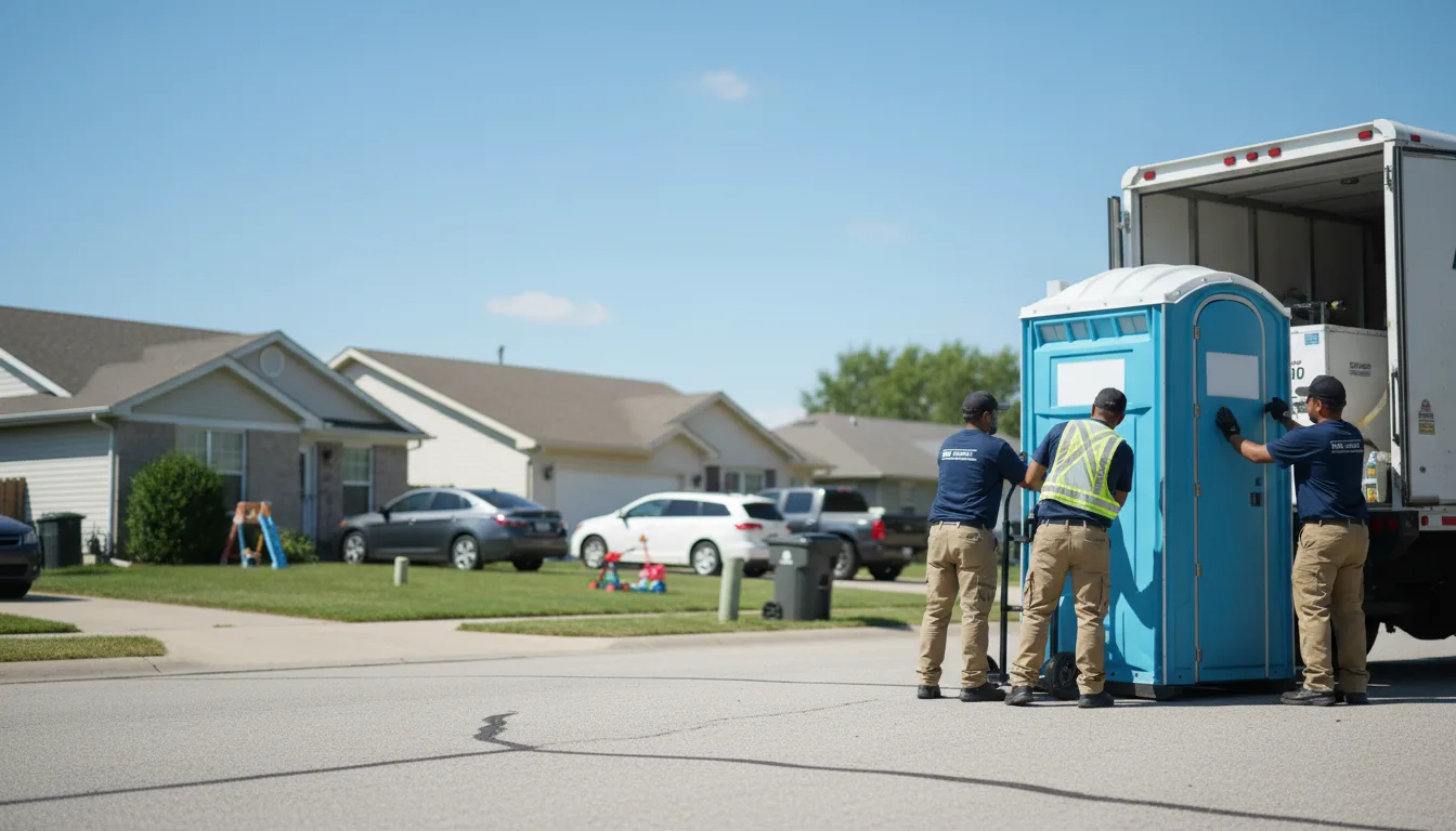 Standard Porta Potty Rentals in Aurora, MO near me